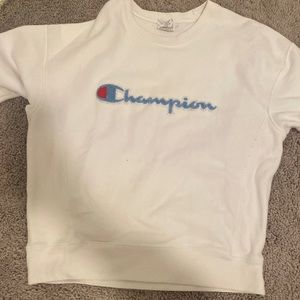 White champion sweatshirt